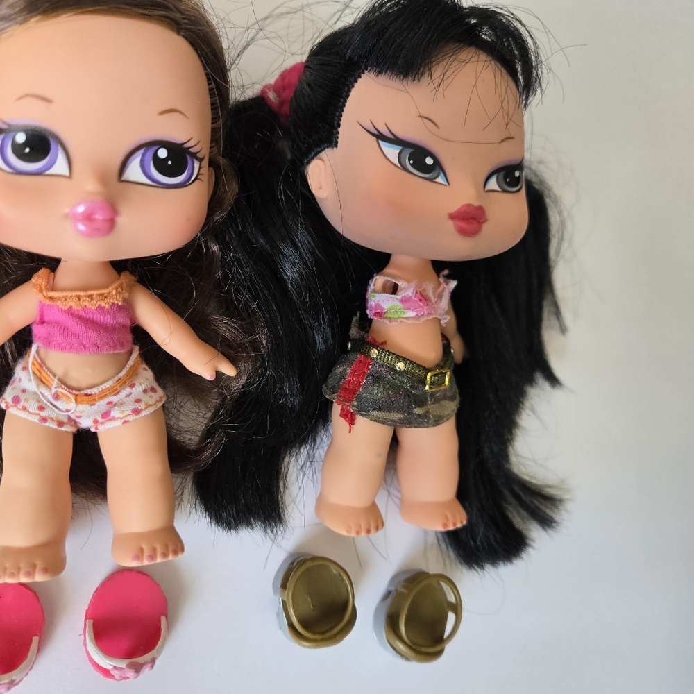Bratz Babyz Lot.of 4 Dolls, Accessories, And Lunch Box Play Set - Picture 5 of 12